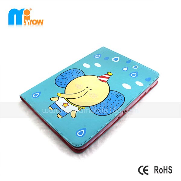 cute PC+PU case for Samsung  tablet PC