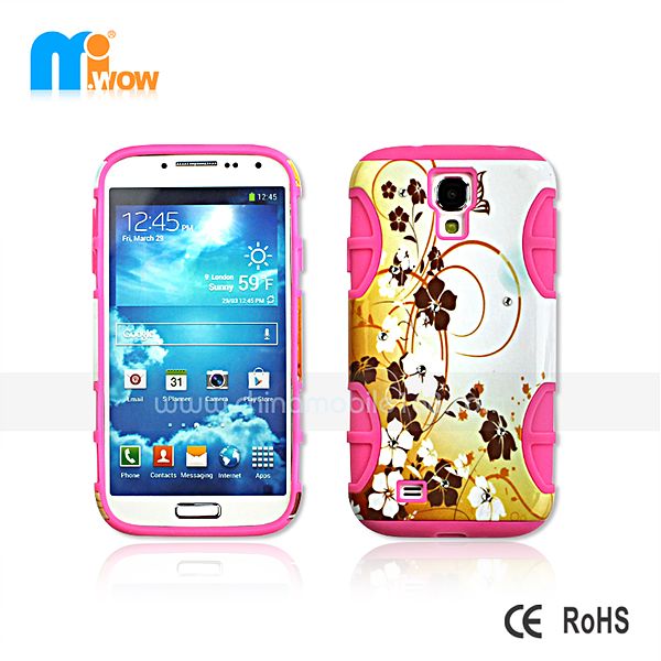 pc+silicon case for Samsung i9500