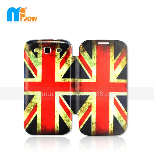 pc+pu flip cover for Samsung i9300