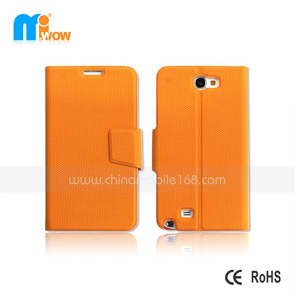 pc+pu flip cover for Samsung N7100