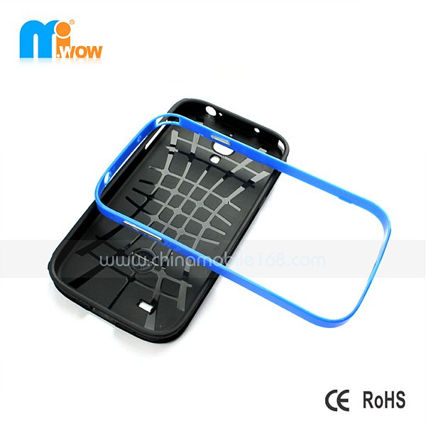 PC+TPU mobile phone case for samsung I9500 S4