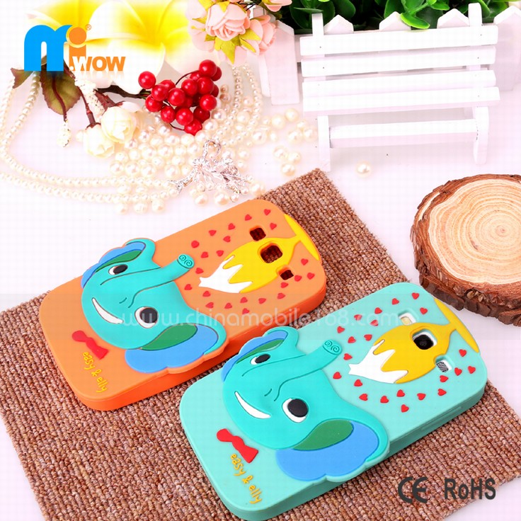 3D silicon cases samsung galaxy s case