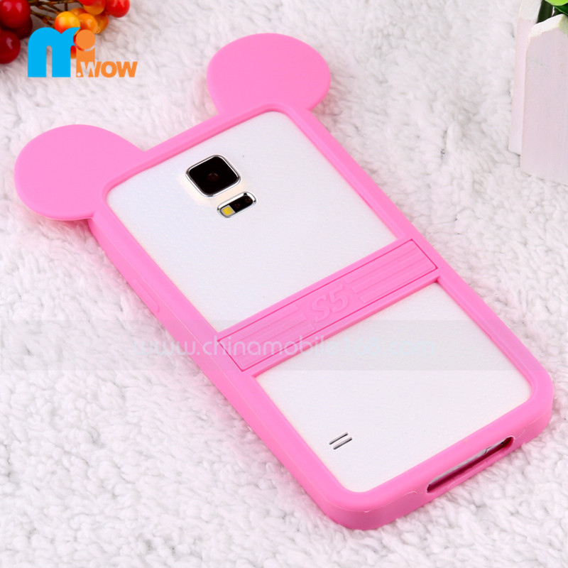 silicon phone bumper for samsung galaxy S5