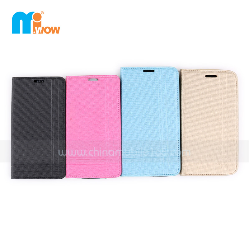 funda de PU+TPU/PC flip cover para Samsung S5