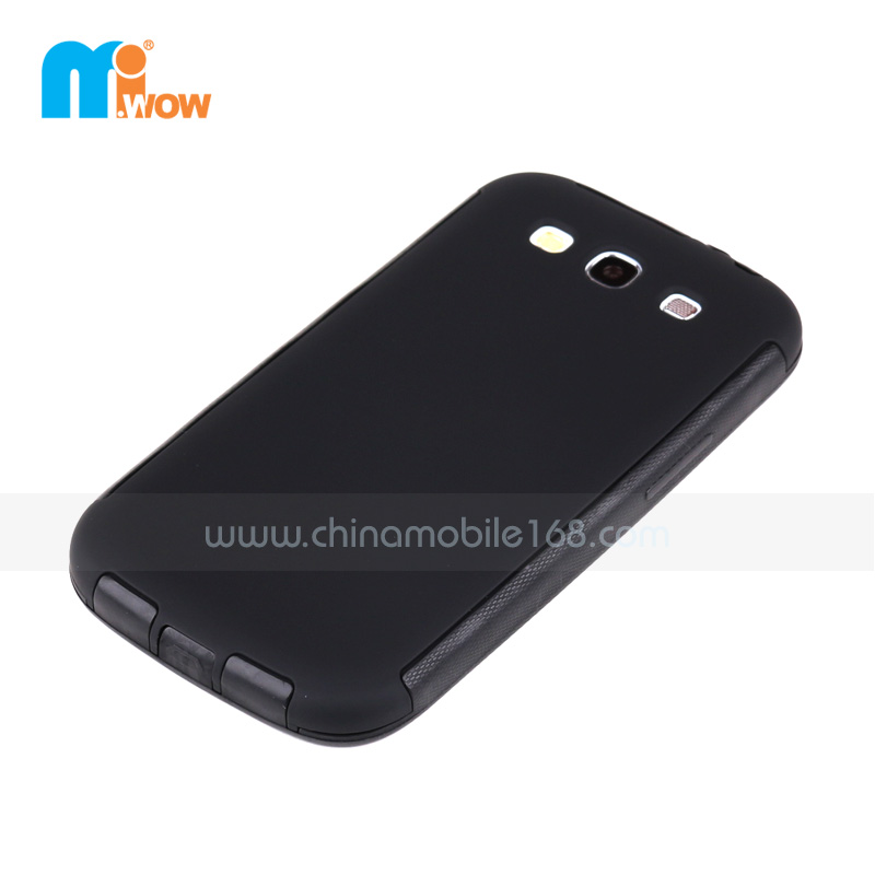 2 in 1  mobile phone case for Samsung i9300