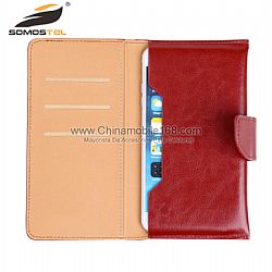 Premium Slim PU Universal Wallet Phone Case Wholesale