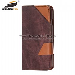 Mayorista de hombre de negocios folio flip stand cover estuches para celulars