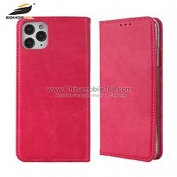 Funda de cuero PU anti-impacto de alta calidad para iPhone12/12Pro