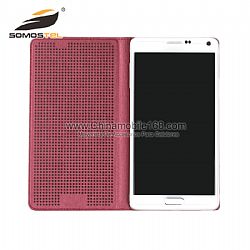 dot cubierta de la batería ver funda para celular Samsung Galaxy Note 4