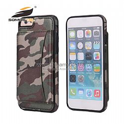 New Flip Camouflage Leather Full Protect Cover With Card Slot mobile phone cases