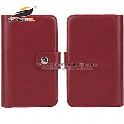 New design card holder leather wallet flip cover phone case  for iPhone 6s
