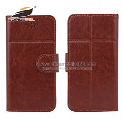 Luxury Flip PU Leather Cover With Card Universal holster mobile  phone Case