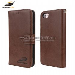 Nuevo anti-rasguños funda de cuero con tapa plegable para Samsung G510/Iphone 8S