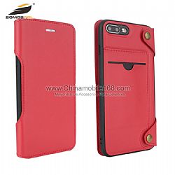 Nuevo flip cover desmontable estuche de cuero con Imán para Samsung A3/A5/A7