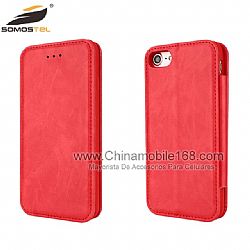 Gran venta serie seashell flip cover con imanes fuertes para Iphone/Samsung