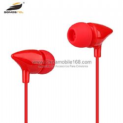 High quality C2 Headphone in ear Earphone Headset with micro for iphone