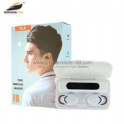MINI PORTABLE WIRELESS HEADPHONE V5.0 TECHNOLOGY WHITE