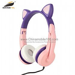 XY-G19 Gaming Headset Lightweight Self-Adjusting Over-Ear Headphones for Women