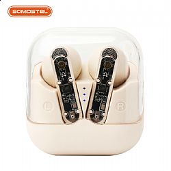 V5.3+EDR Gaming Bluetooth Headset Transparent Design with HD Calls