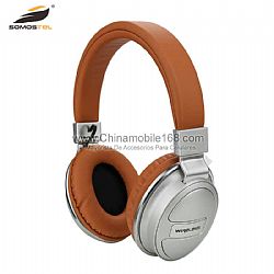 Auriculares bluetooth plegables de moda soporta tarjeta SD / radio FM