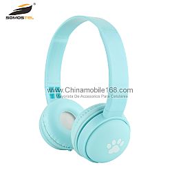 J19 portable and adjustable kids headphones built in microphone