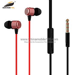 SMS-CK11 auriculares magnéticos de metal con micrófono