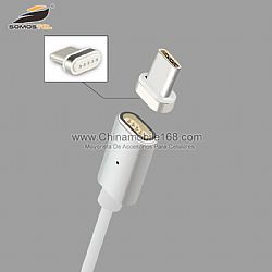 Alta calidad Automático Adsorción usb type C cable Cargo Con Imanes Para Teléfonos Android