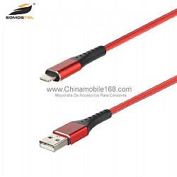 2.5A durable nylon braided fast charging cable