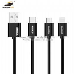 Cabe USB 3.1a Carga Rápido Y Dato SMS-BP02 Con Precio Barato