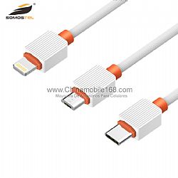 CABLE USB DATA CARGA RÁPIDA Y TRANSMISIÓN RÁPIDA MATERIAL DE PVC PREMIUM