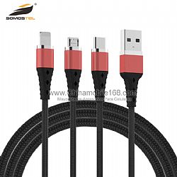 2.2A Aluminum Alloy Anti-break Braided USB Cable