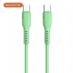 Macaron color food grade liquid silicone rubber cable