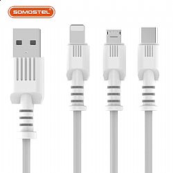 Cable de carga y transferencia de datos de PVC de alta calidad