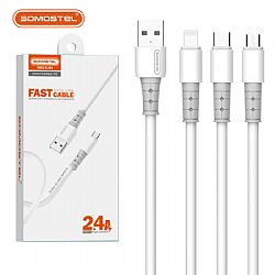 SMS- BJ04 Cable de carga TPE rápido de rendimiento ultra perfecto