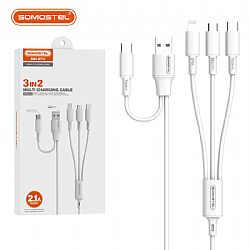 SMS-BT14 Cable de carga multiuniversal seis en uno