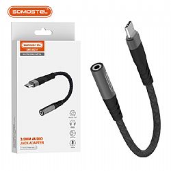 SMS - BZ11HI-FI Sound Quality Type-C Port to 3. 5mm Auxiliary Jack Adapter