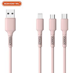 Cable USB de datos TPE altamente flexible