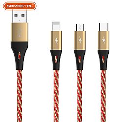 Aluminum Alloy Braid USB Charging and Data Cable