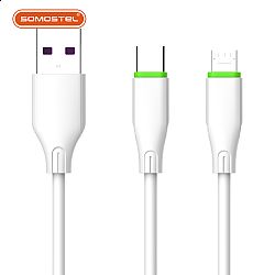 2.4A Cable USB de carga rápida de datos