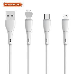 Autumn Series Forming Type Siticone Charging and Data Cable