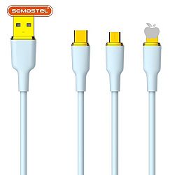 2.2A Silicone Fast Charging USB Cable