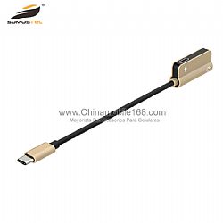 3.5mm audio jack+ type c charge headphon adaptere