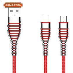 Aleación de zinc hueco Cable de carga y datos