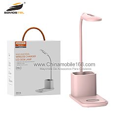 LED Desk Lamp with Wireless Charger can be freely adjustable