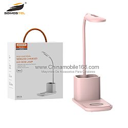 LED Desk Lamp with Wireless Charger can be freely adjustable