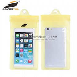 Universal Cell Phone Waterproof Bags Wholesale Yellow