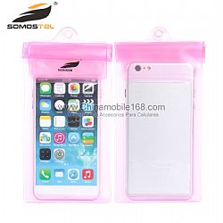 Universal Cell Phone Waterproof Bags Wholesale Pink