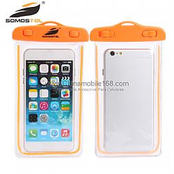 Universal Cell Phone Waterproof Bags Wholesale Orange