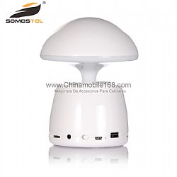 Creative Night Mushroom Light and FM Bluetooth Mini Speaker