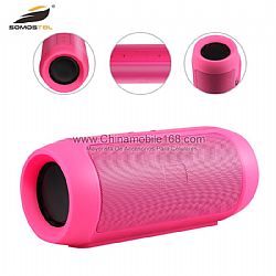 Parlante Bluetooth CHARGER 2 + Con Color Rosado